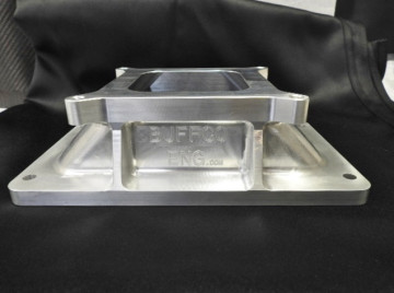 4150S-192 BUFFCO ENGINEERING RISER  FOR  TBS-192 Blower  HI FLOW  RISER  BILLET  BUFFCO